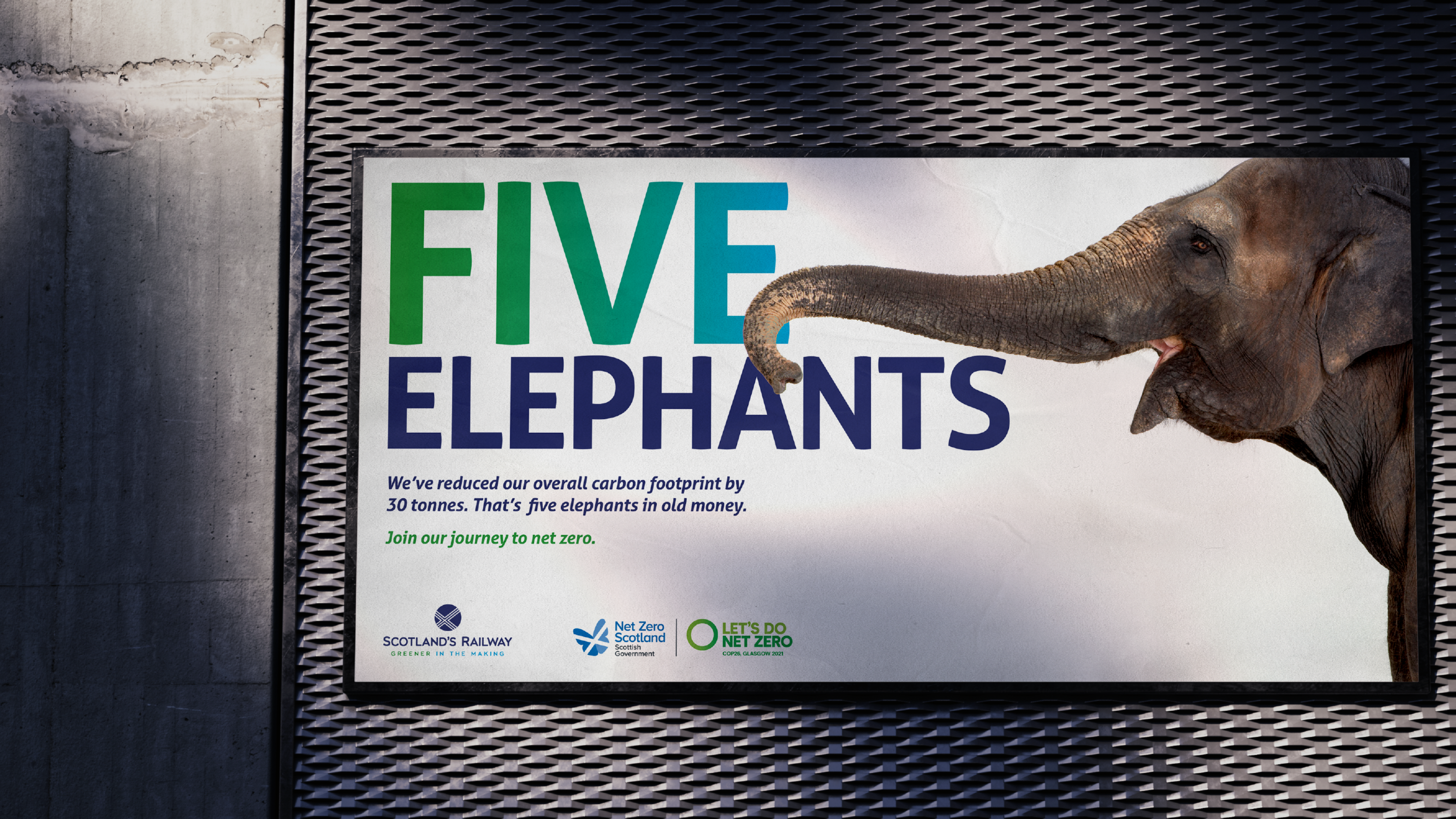 ScotRail sustainability campaign